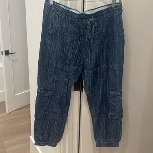 Johnny Was 
Denim joggers